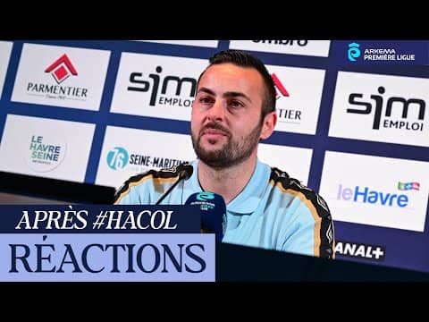 💬  Féminines / Après HAC - OL Lyonnes, réactions de Maxime Di Liberto