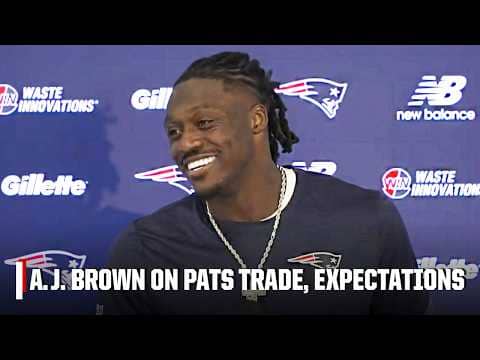 A. J. Brown opens up on Patriots trade reaction, reuniting with Mike Vrabel | NFL on ESPN