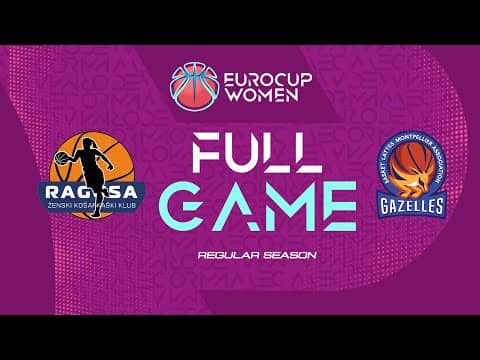 LIVE - ZKK Ragusa v BLMA | EuroCup Women 2025-26 | Regular Season
