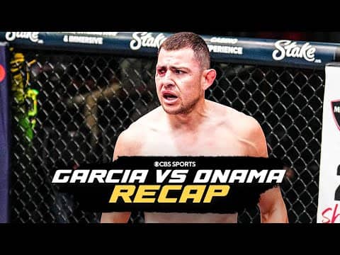 Steve Garcia defeats David Onama via first round TKO | UFC Fight Night Recap & What’s Next?