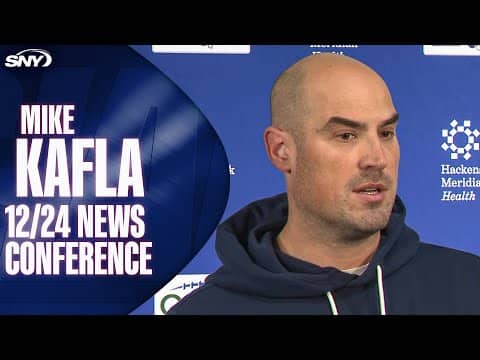Mike Kafka on Jaxson Dart and the Giants offense after Week 16 loss