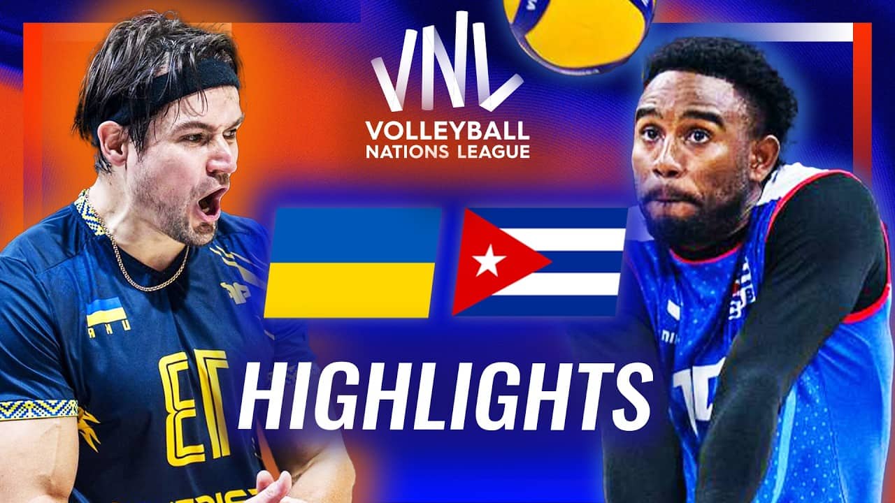 Ukraine 🇺🇦 vs. Cuba 🇨🇺 - Highlights | Week 1 | Men's VNL 2026