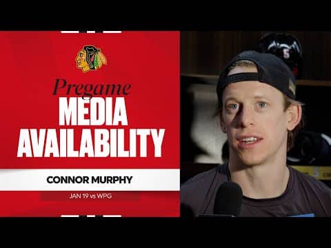 "Taser is a prime example of that." | Connor Murphy Pregame 1.19.26
