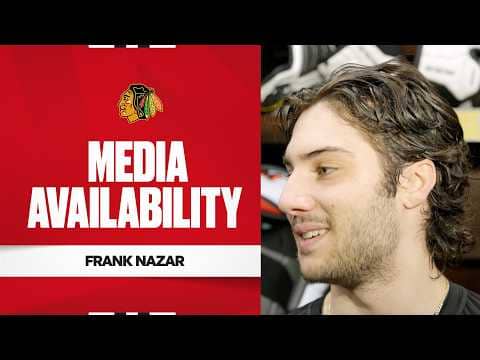 "We've been going into practice hard." | Frank Nazar Practice 2.23.26