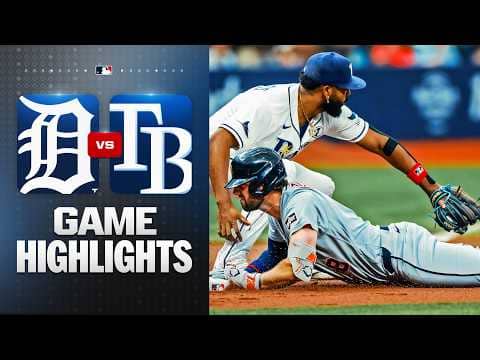 Tigers vs. Rays Game Highlights (6/2/26) | MLB Highlights