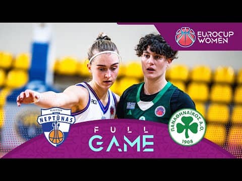 LIVE - Neptunas-Amberton v Panathinaikos A.C. | EuroCup Women 2025-26 | Regular Season