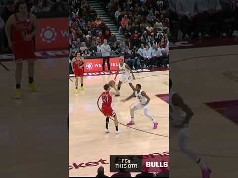 Matas with two BIG dunks in tonight's win over Cleveland 💥 #nba #highlights #dunk #chicagobulls
