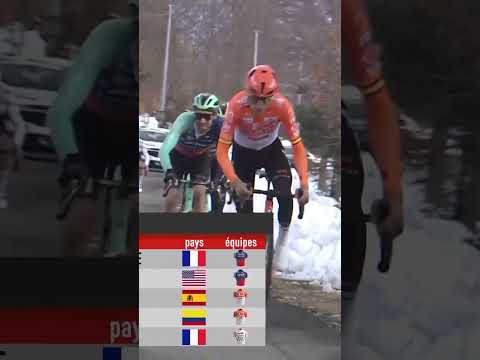 Carlos Rodriguez makes his move 👀  The Spaniard launches a big attack in Provence.