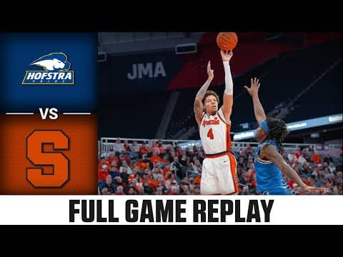 Hofstra vs. Syracuse Full Game Replay | 2025-26 ACC Men's Basketball