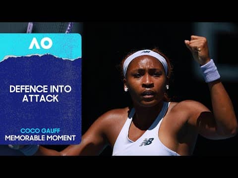 Coco Gauff turns Defence into Attack! | Australian Open 2026 First Round