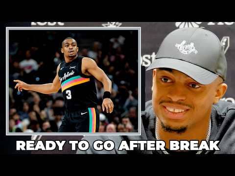 Keldon Johnson on Feeling Refreshed and Ready to Go After All-Star Break