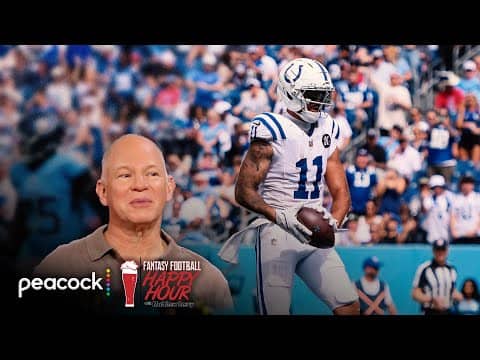 Buy Michael Pittman Jr.'s production with Jones at QB | Fantasy Football Happy Hour | NFL on NBC