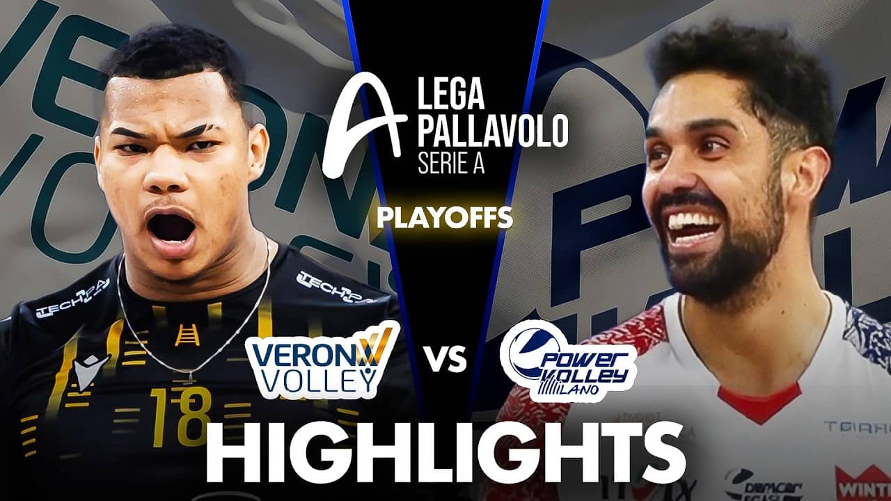 Verona vs Milano | Highlights | Italian Volleyball League Playoffs 2026 | Game 4
