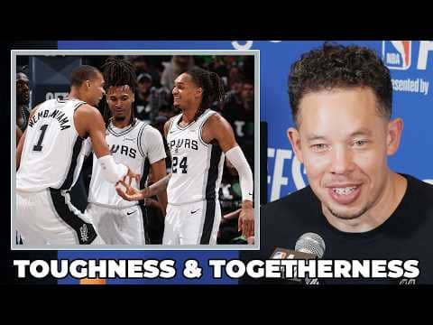 Mitch Johnson on Spurs Continuing to Show Growth After Taking 2-1 Series Lead in Minnesota