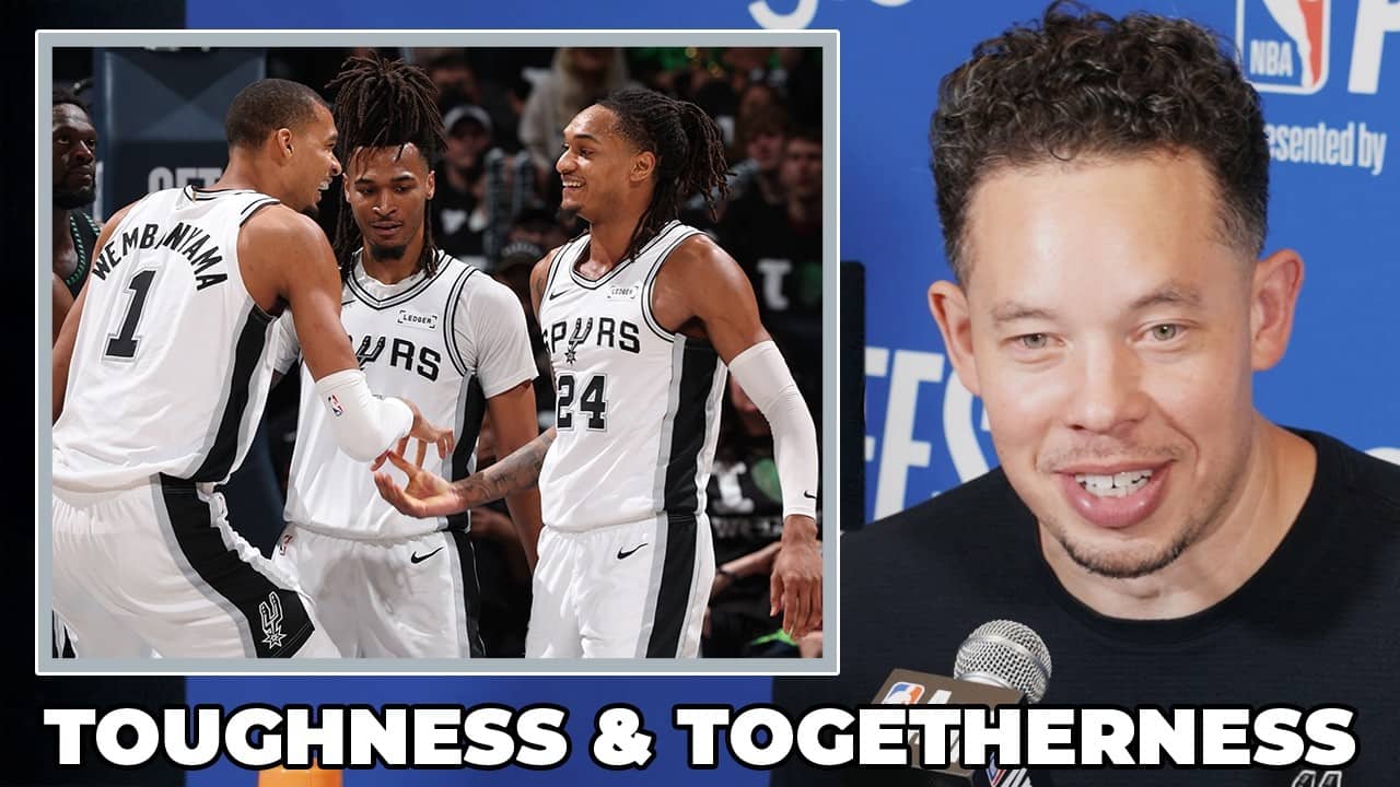 Mitch Johnson on Spurs Continuing to Show Growth After Taking 2-1 Series Lead in Minnesota
