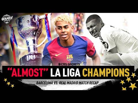 BARCELONA COMEBACK AGAINST REAL MADRID! | El Clásico wins the La Liga title for Barça!? | Matchday