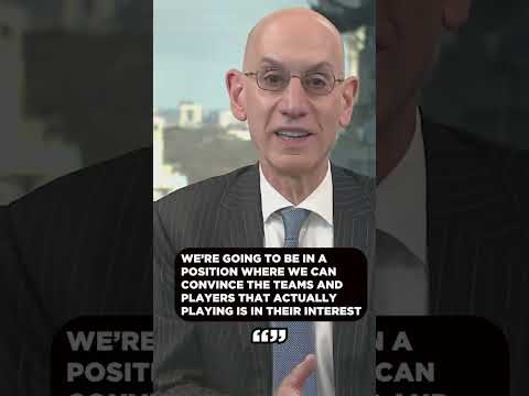 Adam Silver on the load management issue in the #NBA