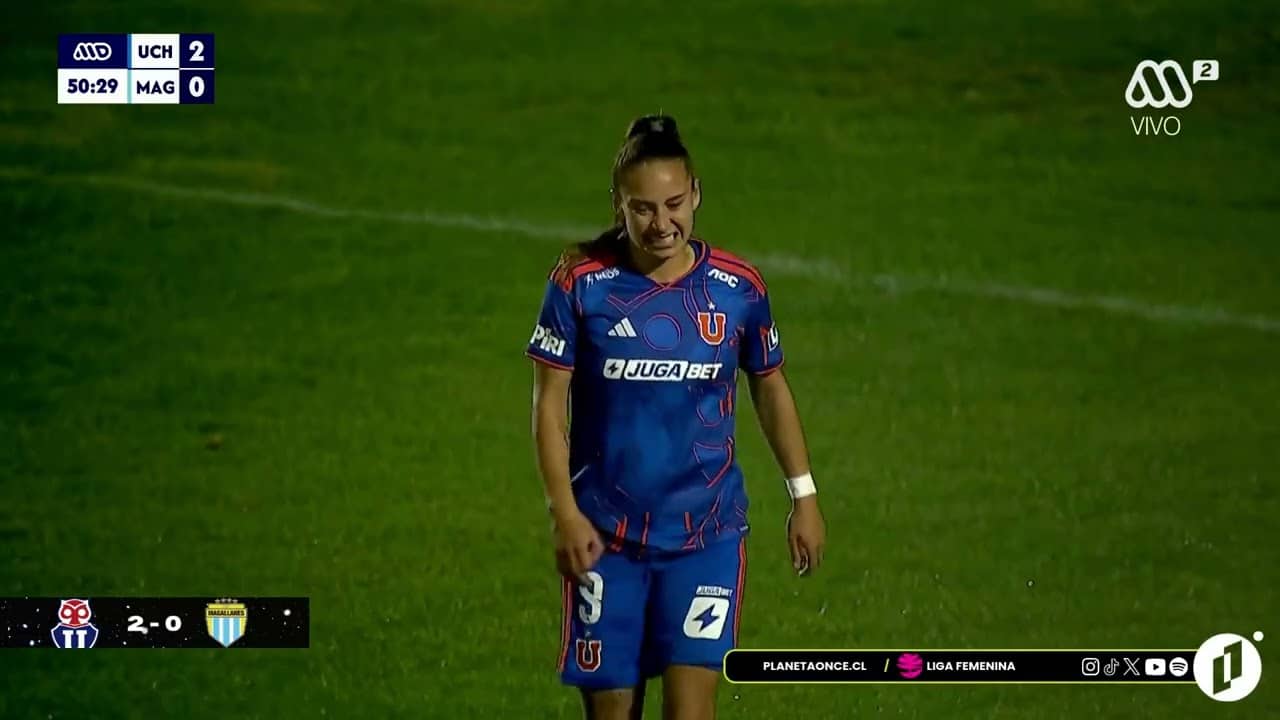 #GolesP11 U. de Chile 3-0 Magallanes Fecha 8 1ra Rueda Liga Femenina 13-05-2026