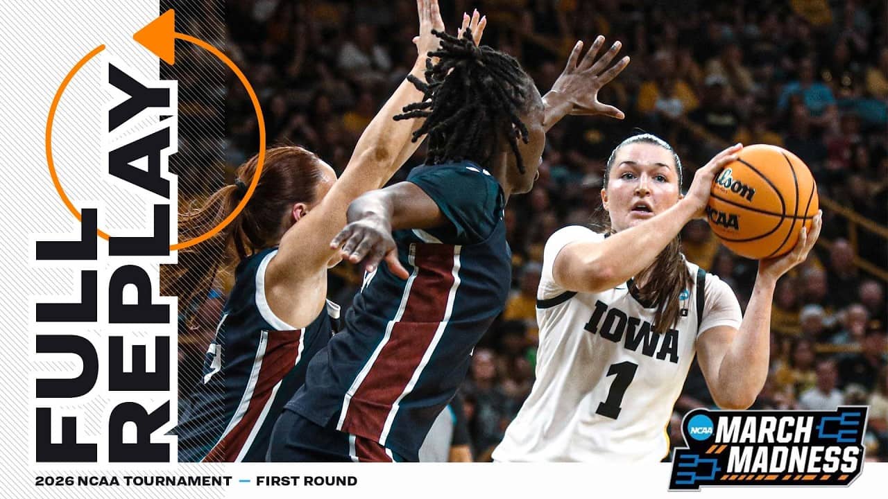 Iowa vs. FDU: 2026 NCAA women's first round | FULL REPLAY
