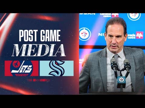 LIVE: Postgame vs. Kraken | October 23, 2025