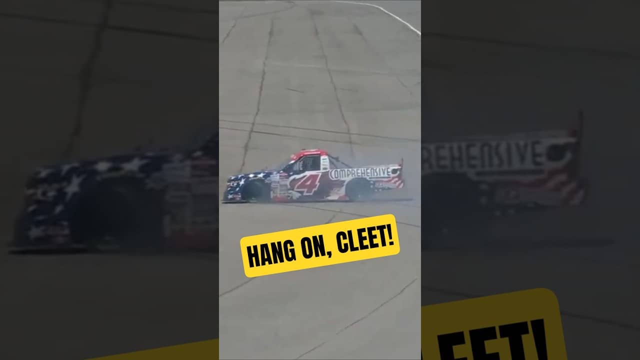 Cleetus was SIDEWAYS 🤯