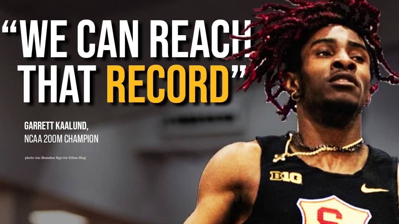 How Garrett Kaalund Almost Broke the 200m WORLD RECORD in College
