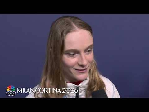 Corinne Stoddard: 'I skated like myself' in 1500m bronze | Winter Olympics 2026 | NBC Sports