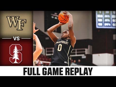 Wake Forest vs. Stanford Full Game Replay | 2025-26 ACC Women's Basketball