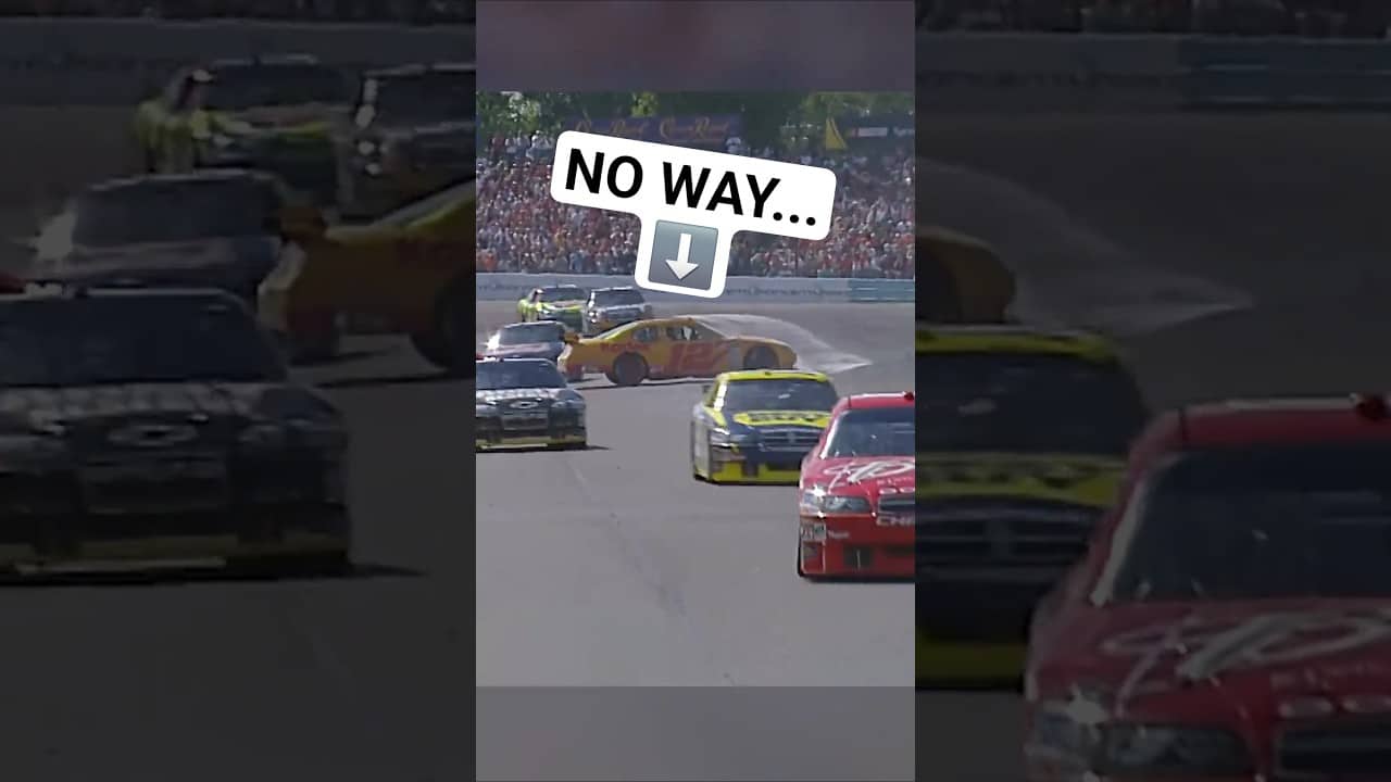 How'd they ALL miss this crash? 😳