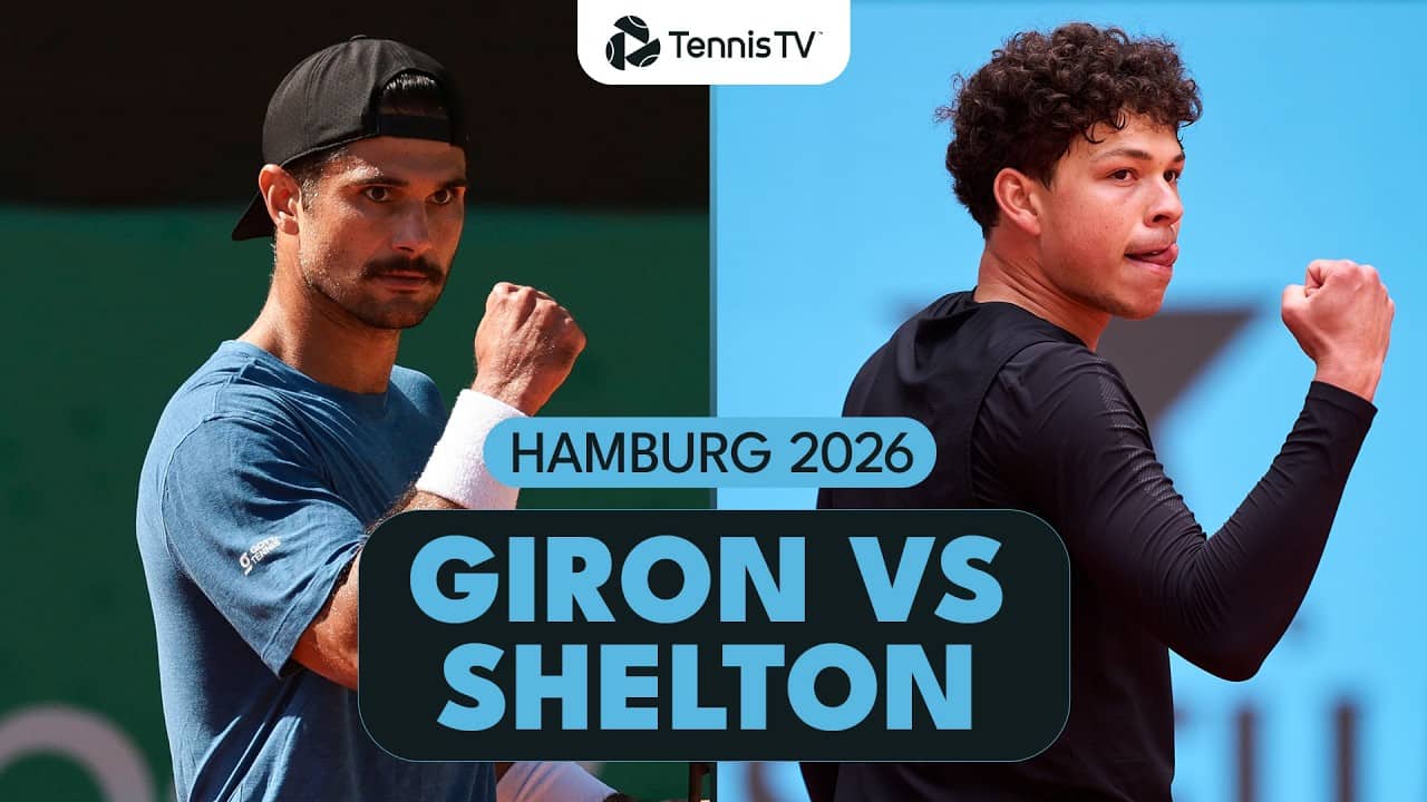 Marcos Giron vs Ben Shelton All-American Battle 🇺🇸 | Hamburg 2026 Highlights