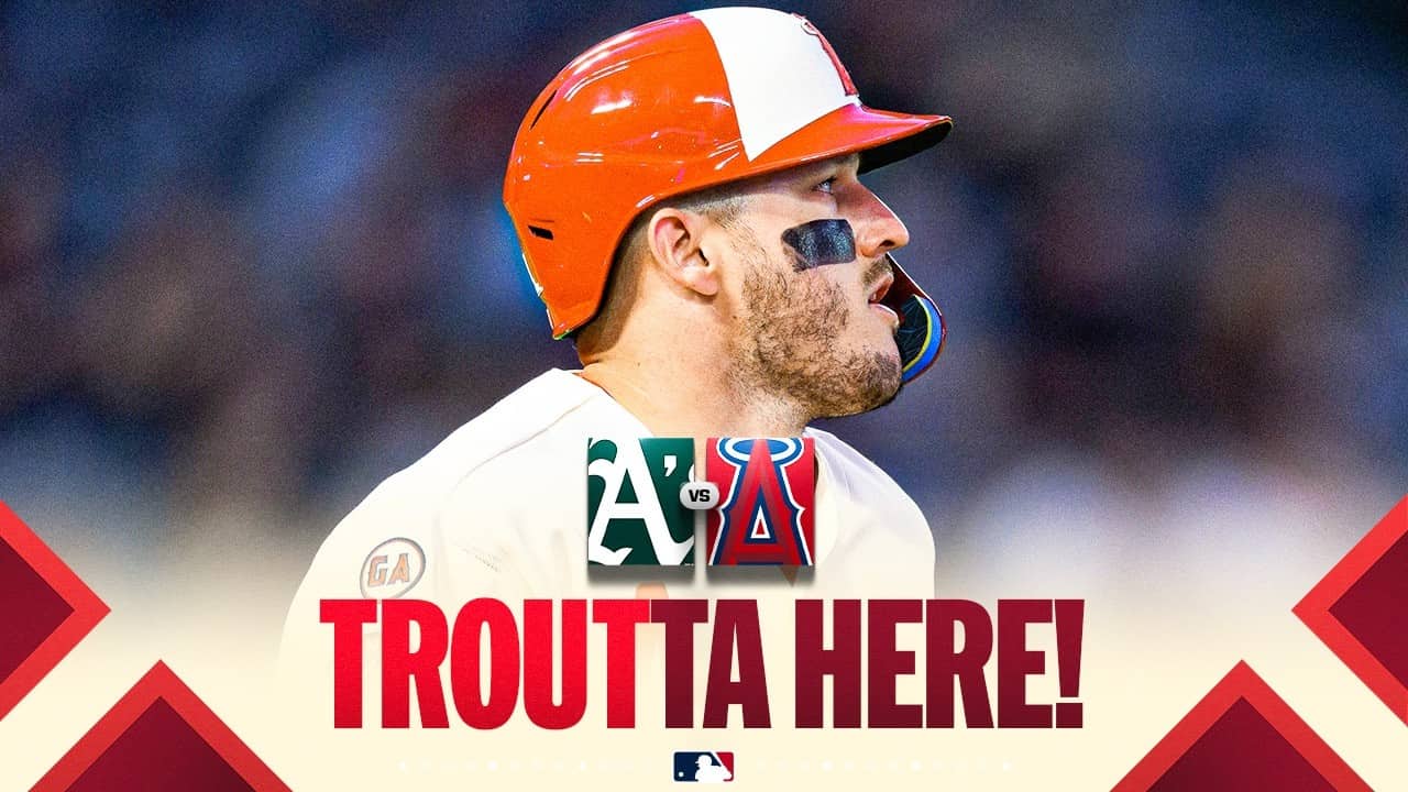 TROUTTA HERE! Mike Trout clubs his 12th home run of 2026! 🐟 | MLB Highlights