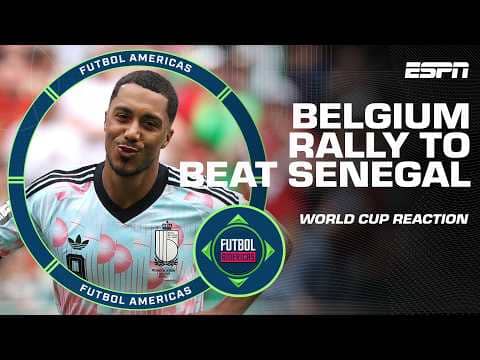 Belgium is ‘very lucky’ to be in the Round of 16 – Craig Burley | Futbol Americas