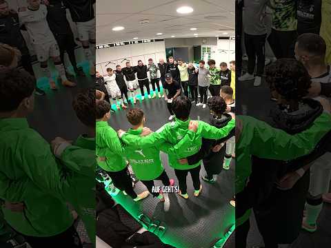 Die Kabinenansprache von Eugen Polanski vor dem Derby 🔥 #diefohlen