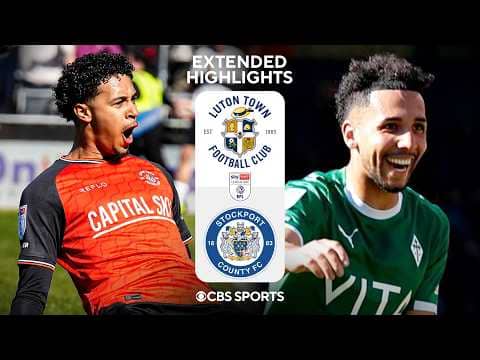 Luton Town vs. Northampton Town: Extended Highlights | EFL League One | CBS Sports Golazo