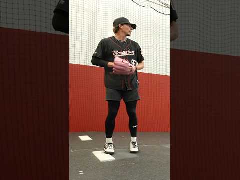 How hard is it to hit off of a Banana Ball Pitcher? #baseball #mlb #bananaball