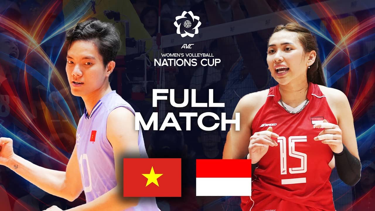 Vietnam vs. Indonesia - Pool Play | AVC Women's Cup 2026