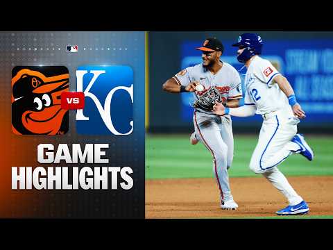 Orioles vs. Royals Game Highlights (4/20/26) | MLB Highlights