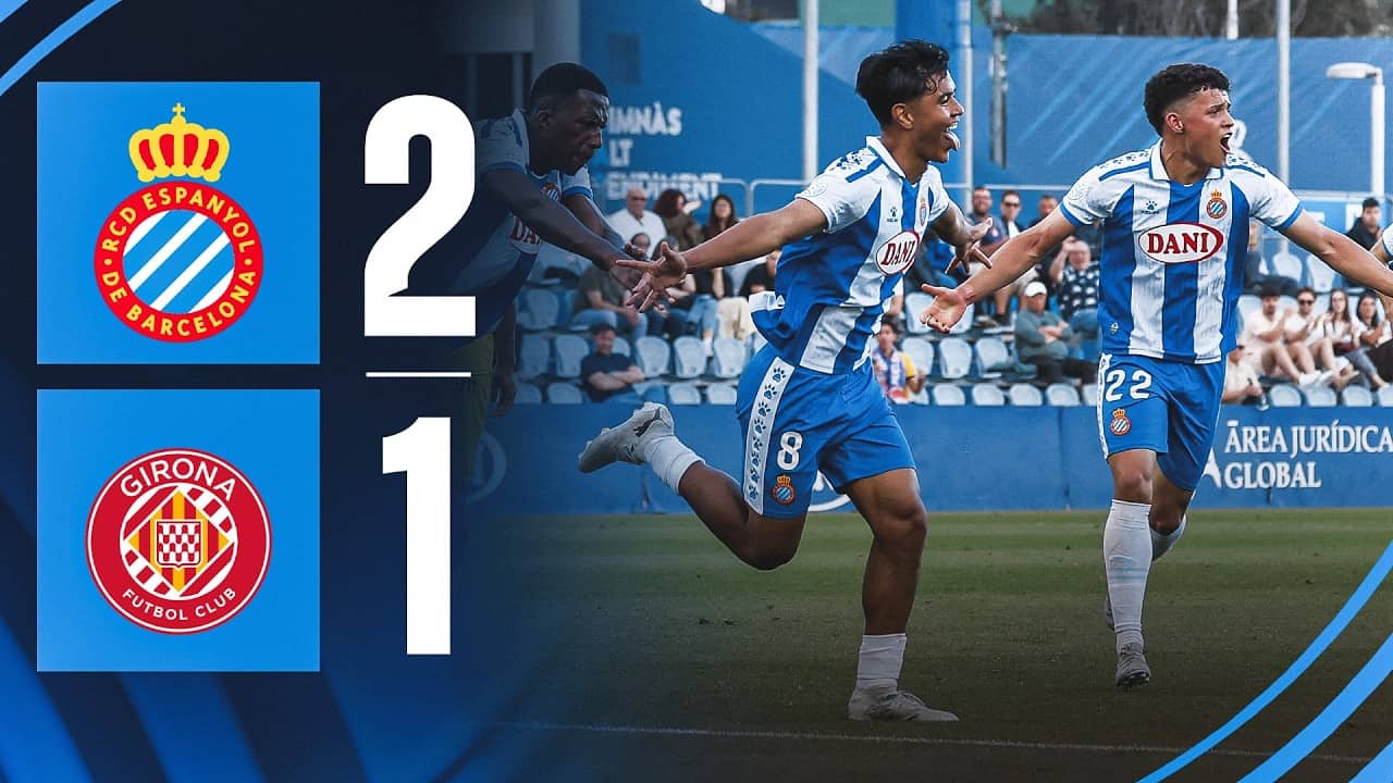 RESUM | Espanyol B 2-1 Girona FC