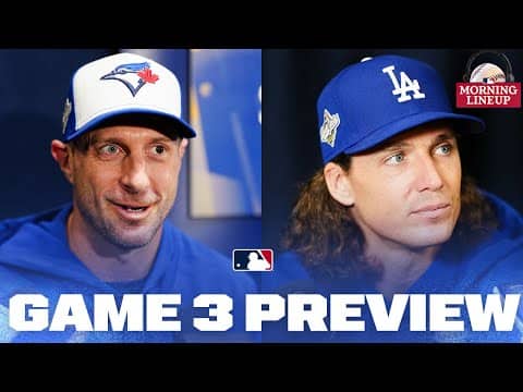 Previewing Game 3 of the World Series as it heads to LA tied 🔜 | Morning Lineup (MLB Daily Recap)