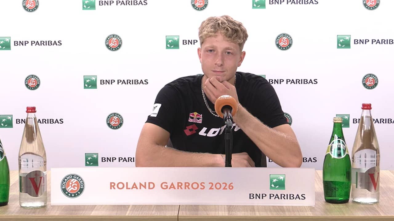 Roland-Garros 2026 - Martin Landaluce: “Me veo con un muy buen futuro”