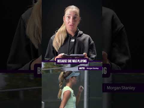 McCartney Kessler breaks down her Round 2 win over Joint! Presented by Morgan Stanley #wta #tennis