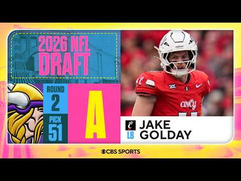 Vikings select Jake Golday in Second Round | 2026 NFL Draft Grades & Reaction