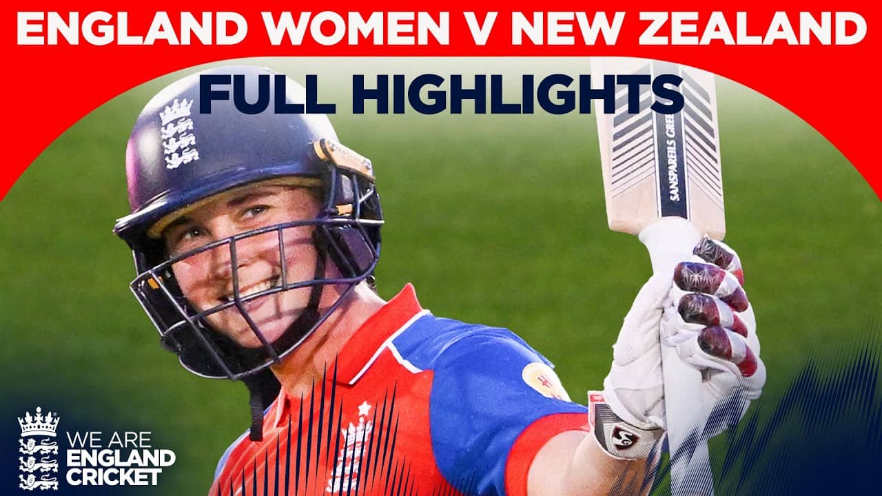 Stunning T20 Batting! | England Women v New Zealand 2026 | Extended Highlights