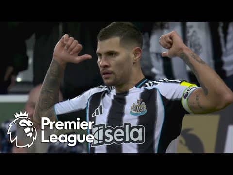 Bruno Guimaraes curls Newcastle in front of Tottenham Hotspur | Premier League | NBC Sports