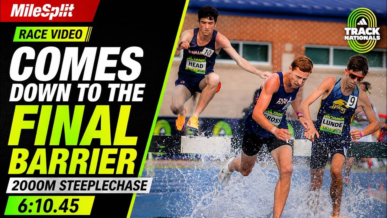 adidas Track Nationals Boys 2K Steeplechase Comes Down To Final Barrier!