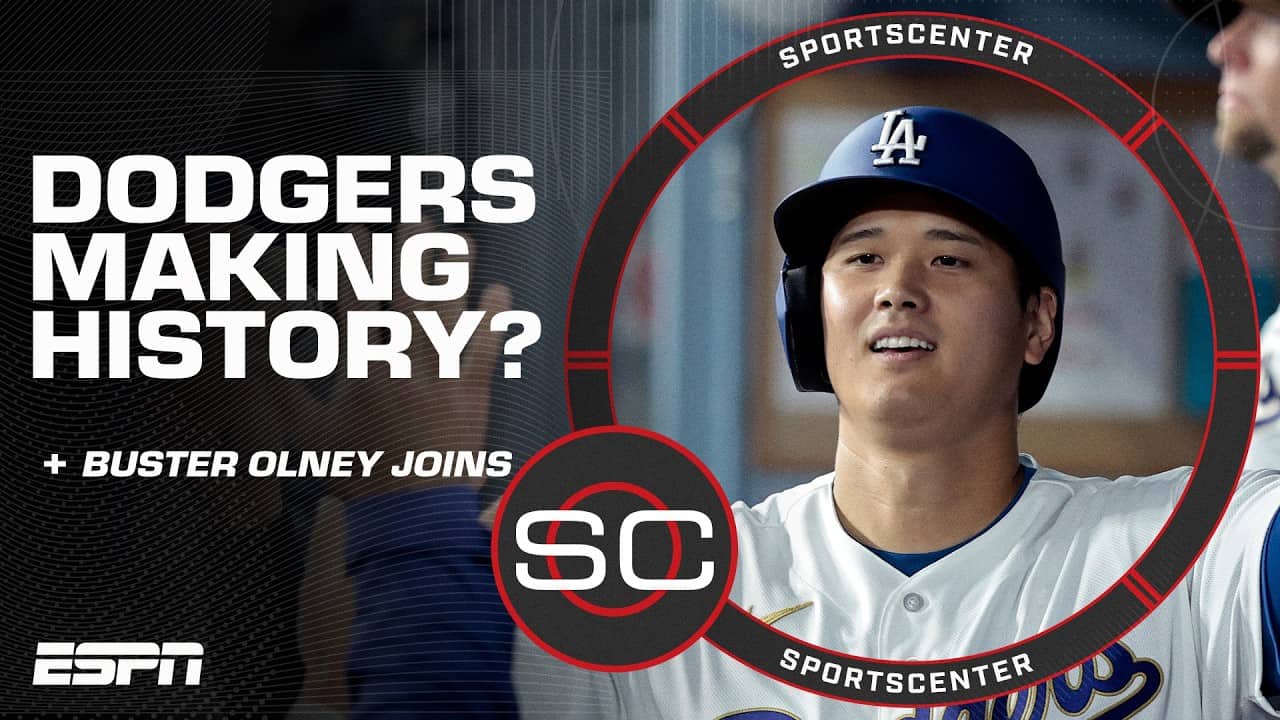 Buster Olney says this year's Dodgers are BETTER THAN EVER? | SportsCenter