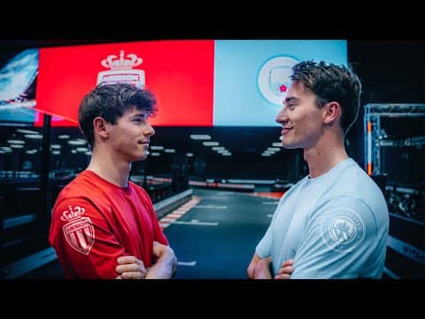 DUEL KARTING : Arthur Leclerc vs Chris Ingram - Monaco vs Man City