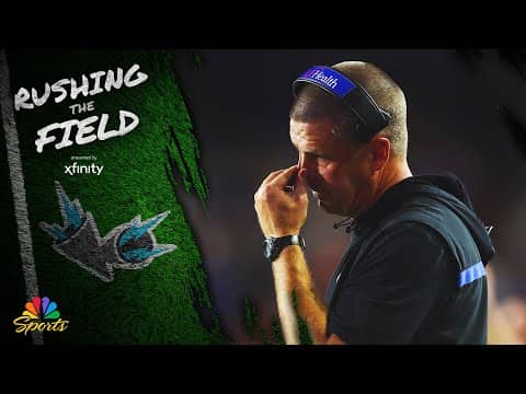 Florida Gators fall to South Florida Bulls in 'true shocker' Week 2 | Rushing The Field | NBC Sports