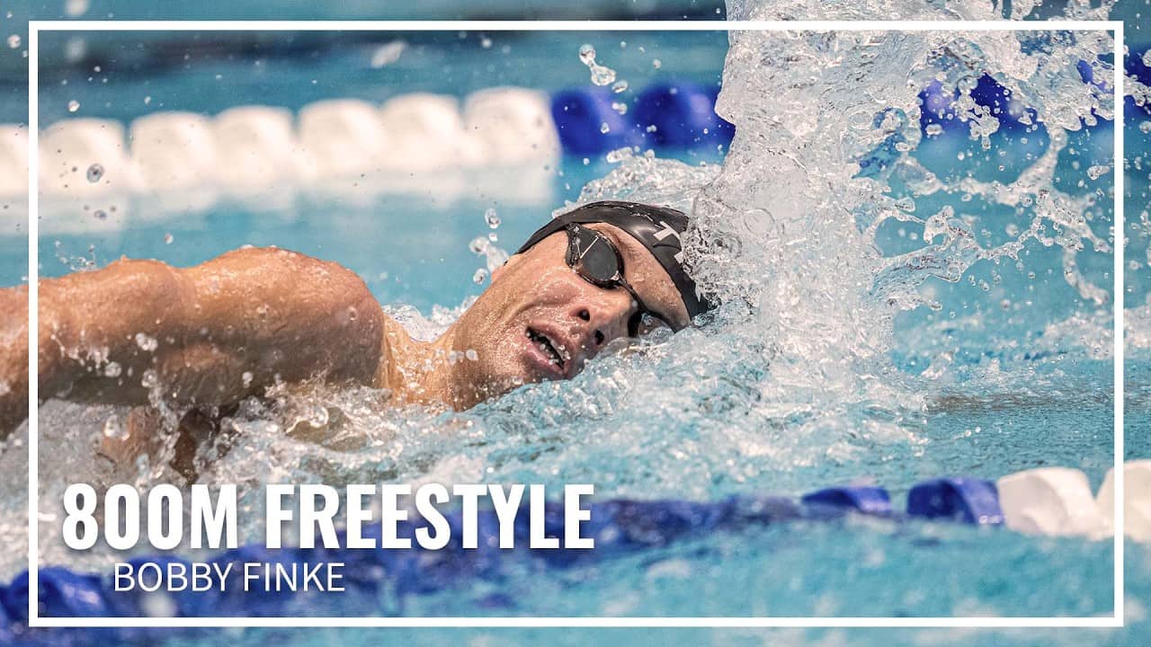 Bobby Finke Chases Down Victory in 800M Freestyle | 2026 TYR Pro Swim Series Indianapolis