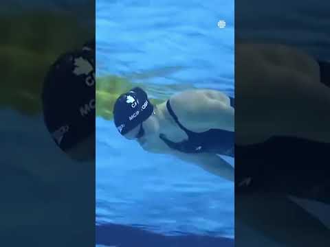 Summer McIntosh Crushes It at World Aquatics Championships! #Swimming